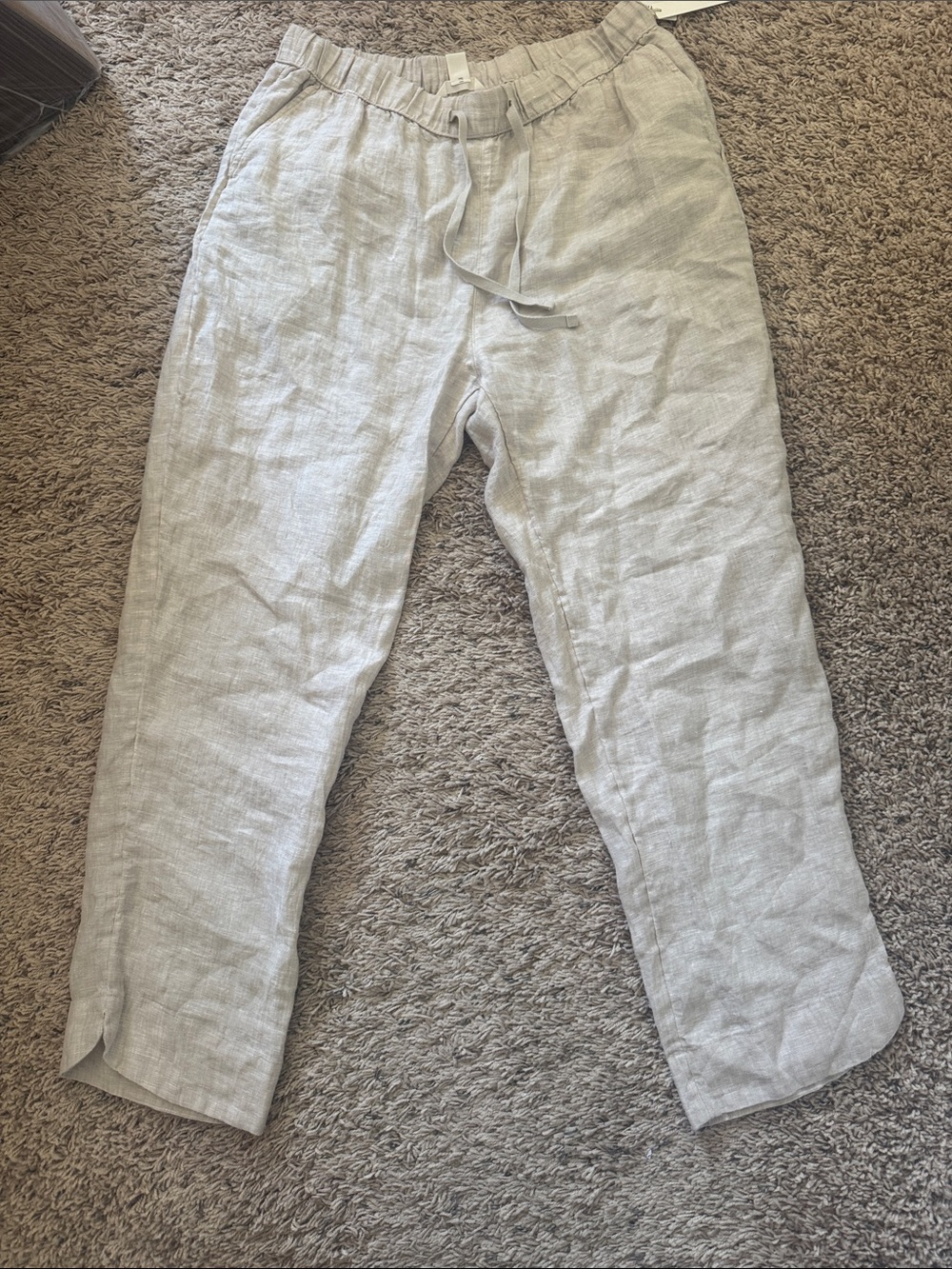 Caslon Khaki Linen Pants BNWT